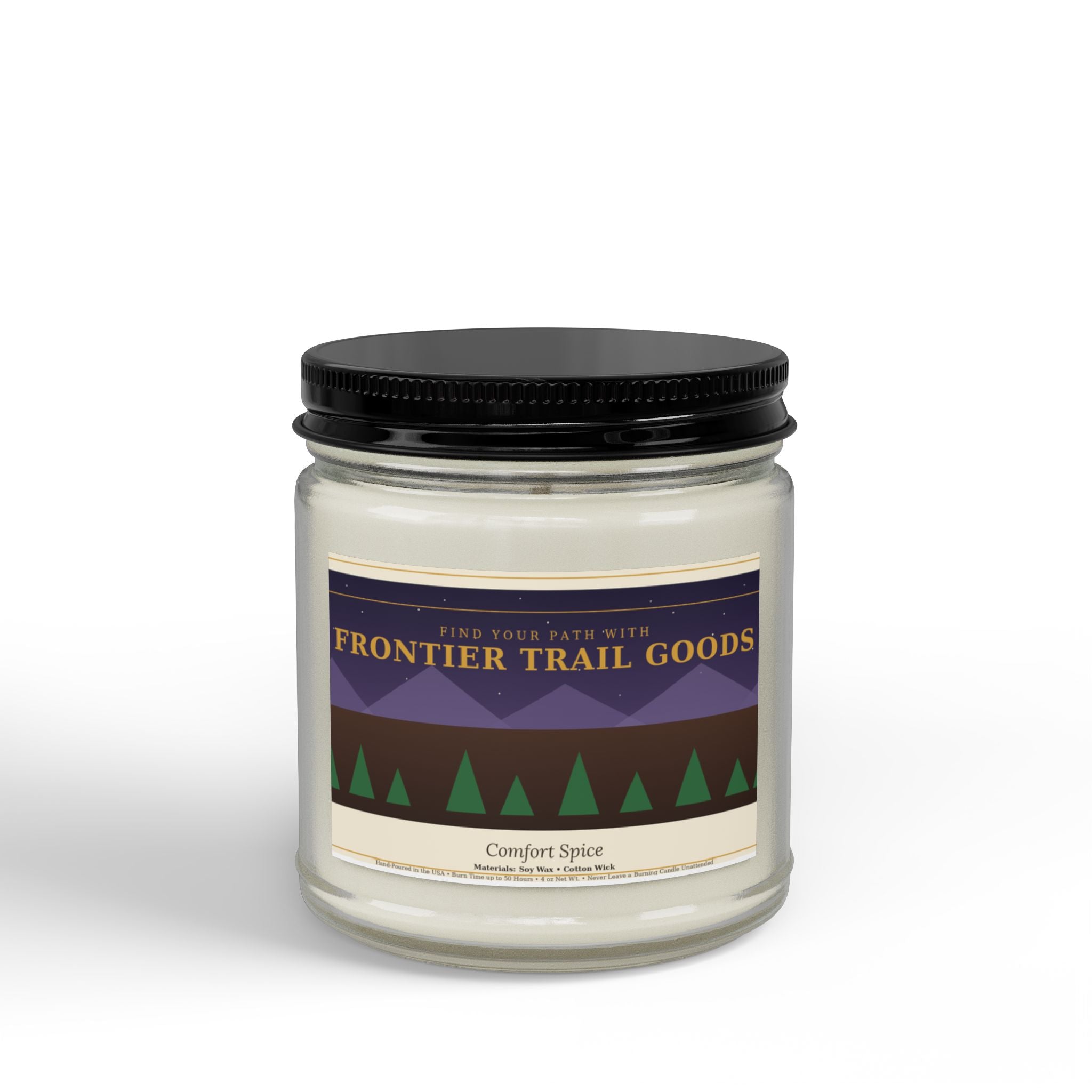 Frontier Trail Goods Scented Soy Candle — Comfort Spice (4oz & 9oz)