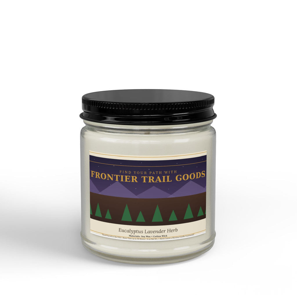 Soy Candle — Frontier Trail Goods Scented Jar (Eucalyptus Lavender Herb)
